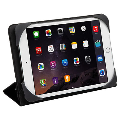 Targus Fit N’ Grip Universal 360° Rotational Case for 7-8  Tablets, Black